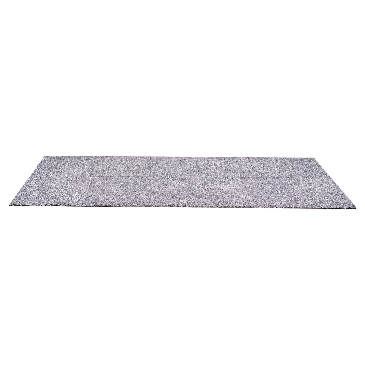Carpet Tiles 18x18 inch, 10 Pack Carpet Square Rug Detachable & Damage-free, Self Adhesive Home Floor Soft Plush Padded for 22.5sq.ft Coverage, Easy DIY for Living Room & Bedroom, Gray