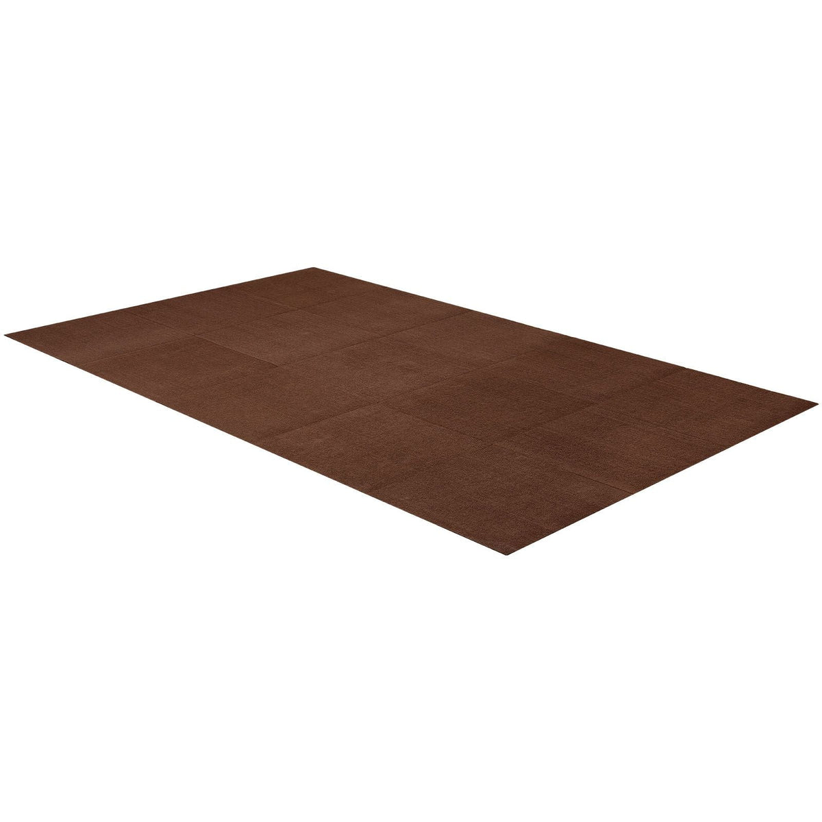 Carpet Tiles 24x24 inch, 20 Pack Peel and Stick Carpet Square Rug, Self Adhesive Commercial Floor Soft Padded for Seamless Cover 80sq.ft², Easy DIY Replacement for Living Room Office,Dark Brown