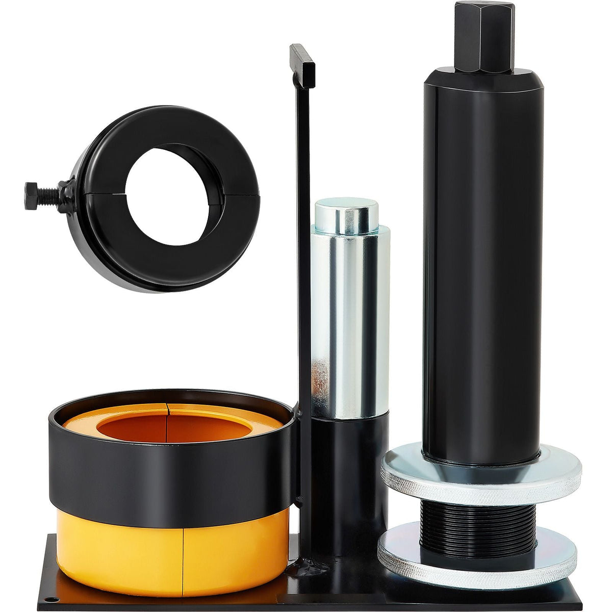 Carrier & Pinion Bearing Puller, Compatible with Dana 30, 40, 60, 70, Ford 9\" Bearings, Pinion Puller Tool with 2 Clamshells, 45# Steel Clamshell Carrier Bearing Puller for Auto Repair