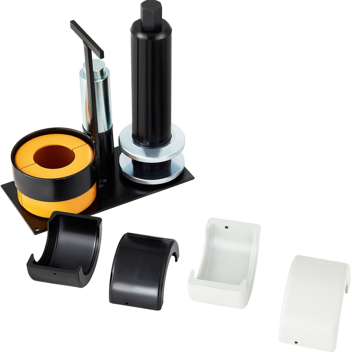 Carrier & Pinion Bearing Puller, Compatible with Dana 30,40,50,60,70, 80, Ford 10.25\" Bearings, Pinion Puller Tool with 3 Clamshells, 45# Steel Clamshell Bearing Puller for Auto Repair