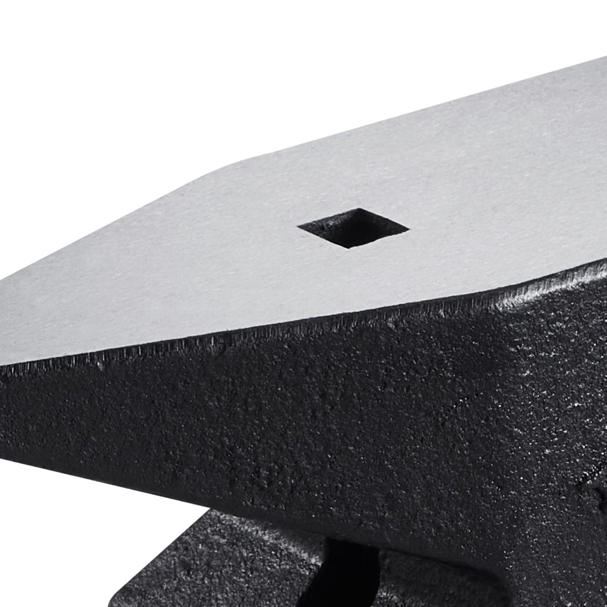 Cast Iron Anvil, 22 Lbs/10kg Single Horn Anvil, with Large Countertop and Stable Base, High Hardness Rugged Round Horn Anvil Blacksmith, for Shaping, Bending