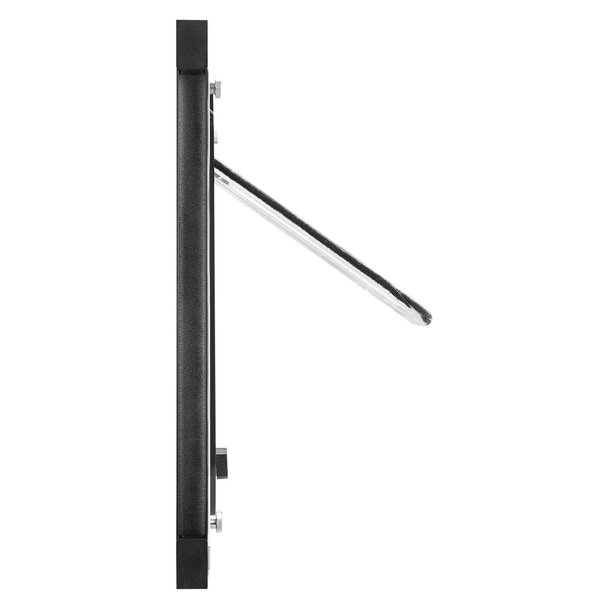 Cat Door for Window, Adjustable to Fit Window Width 27"-32", 4 Secure Lock Modes, Aluminum Frame and High-Transparency Glass, Magnetic Closure, Weatherproof Quick-Fit Pet Door for Cats, Black