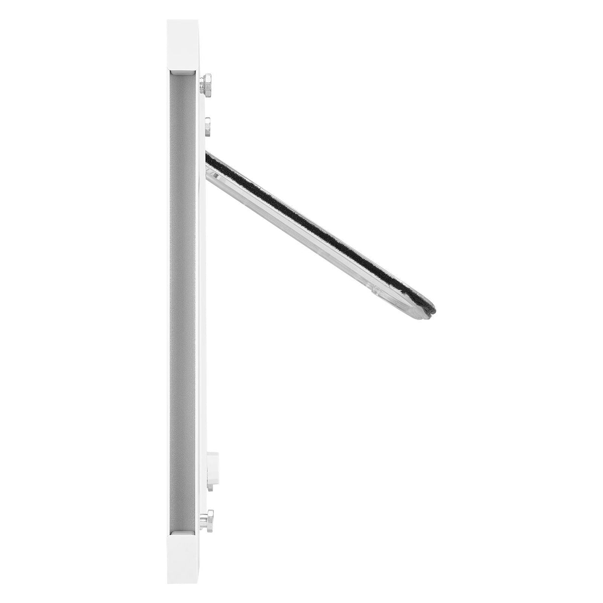 Cat Door for Window, Adjustable to Fit Window Width 31"-36", 4 Secure Lock Modes, Aluminum Frame and High-Transparency Glass, Magnetic Closure, Weatherproof Quick-Fit Pet Door for Cats, White