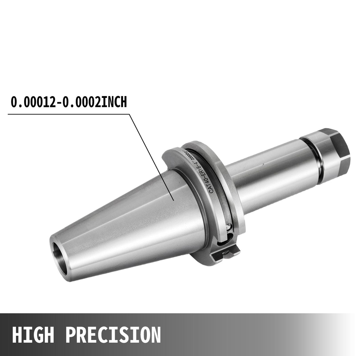 CAT40-ER16 COLLET CHUCK--4 CHUCKS Tool Holder Set 100mm