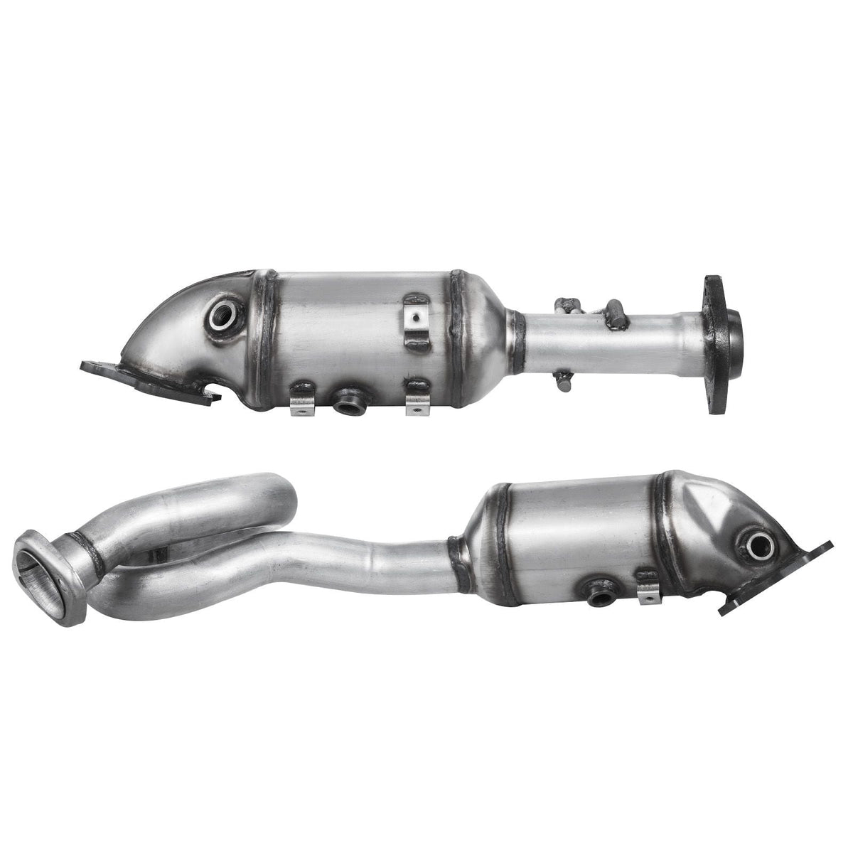 Catalytic Converter, 2 Pack, Compatible with 2012-2017 Jeep Wrangler 3.6L V6, Front, Replacement OE 641511, Stainless Steel Material High Flow Catalytic Converter, for Exhaust Gas Purification