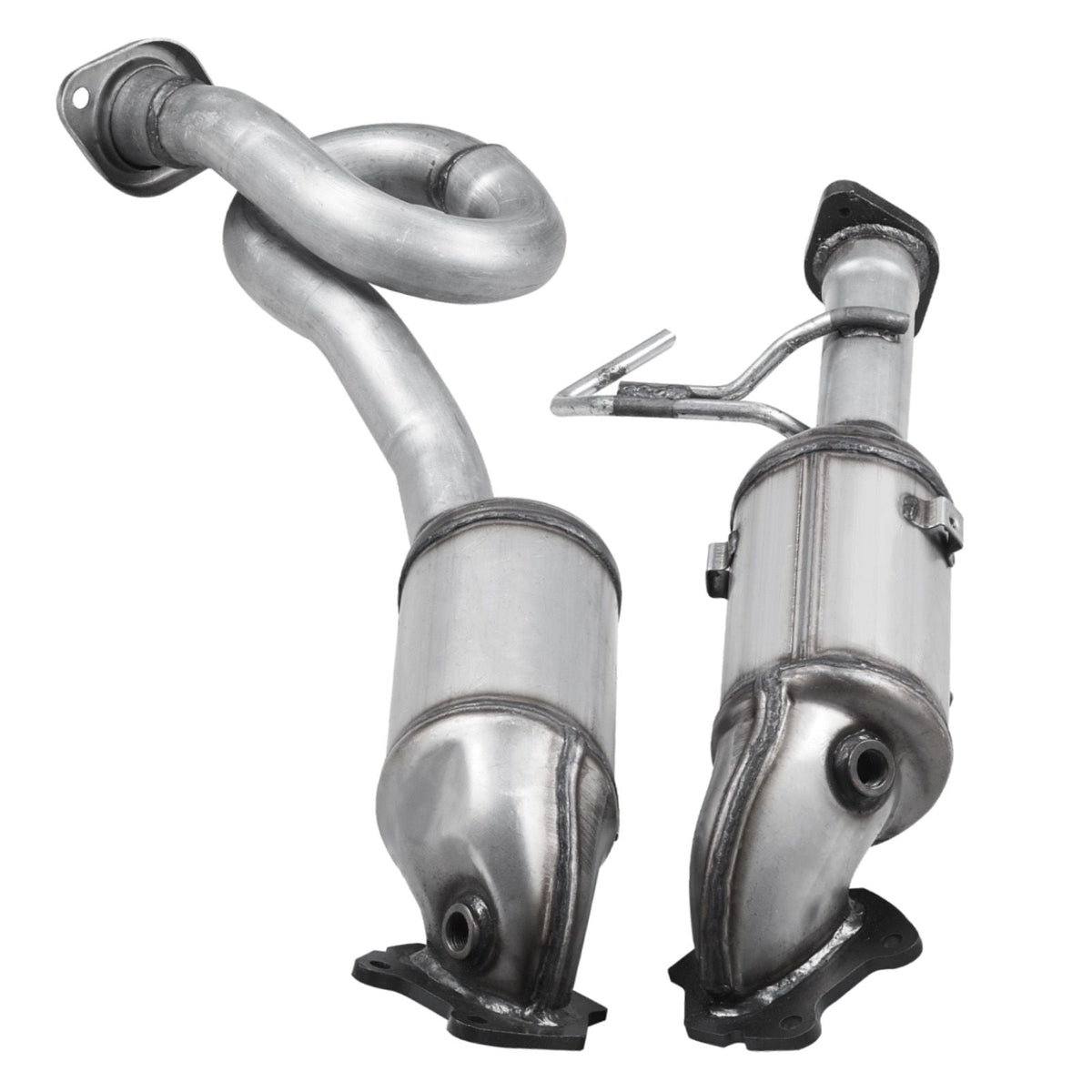 Catalytic Converter, 2 Pack, Compatible with 2012-2017 Jeep Wrangler 3.6L V6, Front, Replacement OE 641511, Stainless Steel Material High Flow Catalytic Converter, for Exhaust Gas Purification