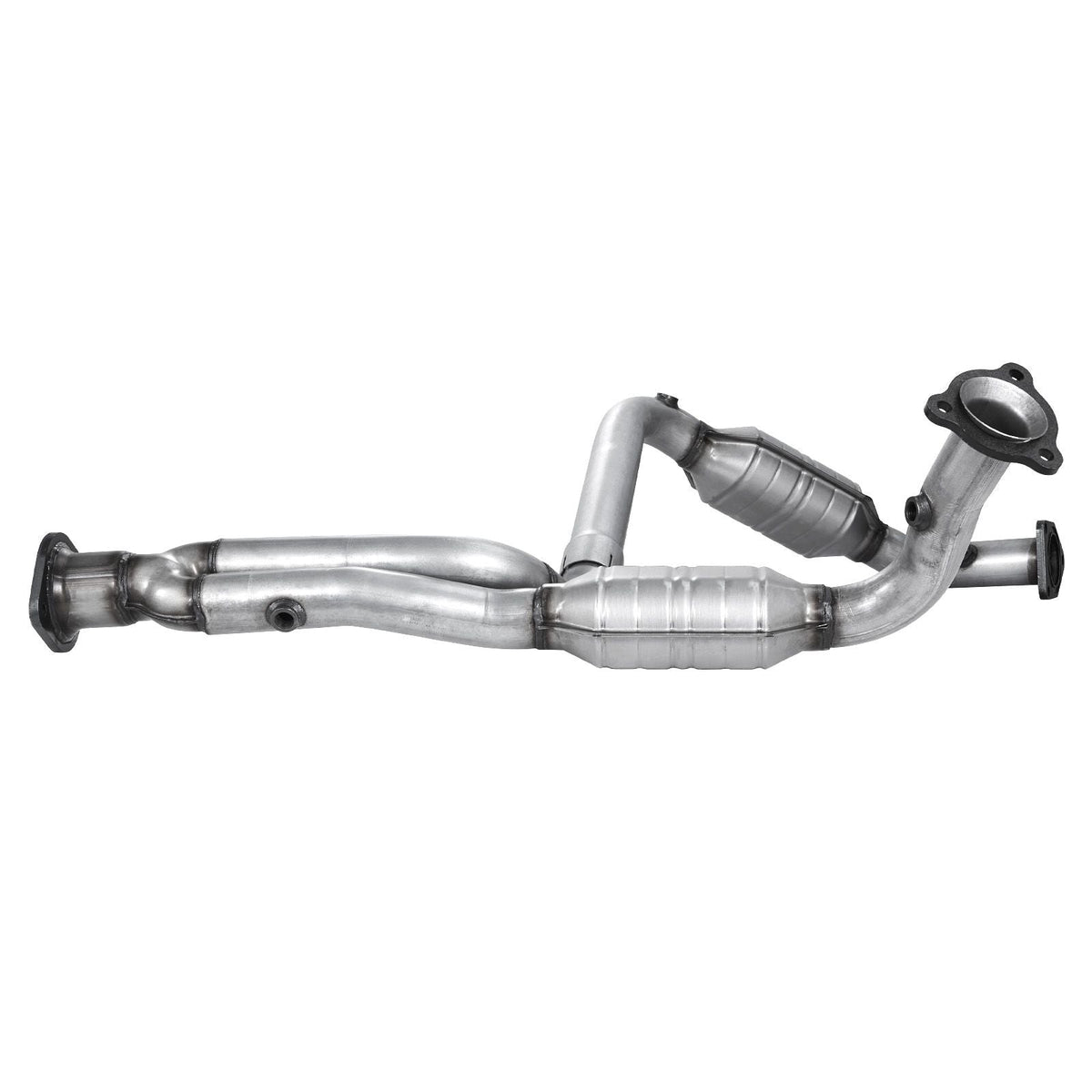 Catalytic Converter, Compatible with Cadillac Escalade/Chevy Avalanche Silverado Suburban Tahoe/GMC Sierra Yukon, 4.3L V6, 4.8L/5.3L V8, Front, Left, Right, Replacement OE 15756278, 50366