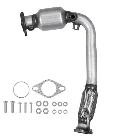 Catalytic Converter, Compatible with Chevrolet Equinox/GMC Terrain/Chevy Captiva Sport, 2.4L L4, Front, Replacement OE 16581 16796, Stainless Steel High Flow, for Exhaust Gas Purification
