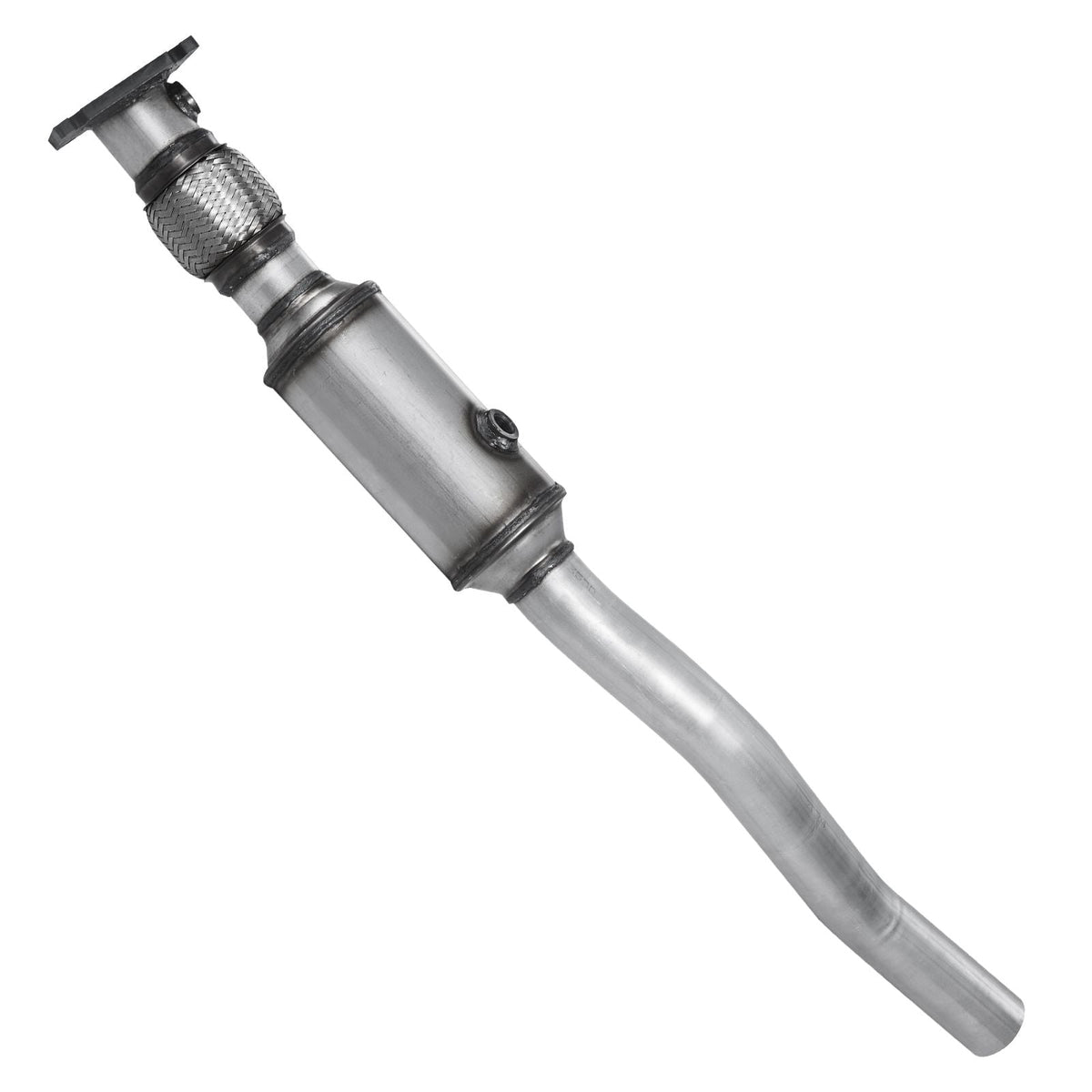 Catalytic Converter, Compatible with Chrysler 200 Sebring/Dodge Avenger Caliber Journey /Jeep Compass Patriot, 2.4L L4, Front, Replacement OE 54735, Stainless Steel, for Exhaust Gas Purification