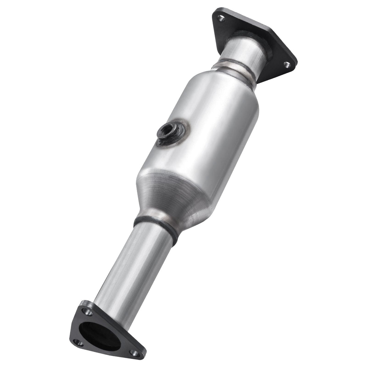Catalytic Converter, Compatible with Honda Accord 2.4L 2003 2004 2005 2006 2007, 2.4L L4 Engine, Rear, Replacement OE 16299, Stainless Steel Material, for Quick Exhaust Gas Purification