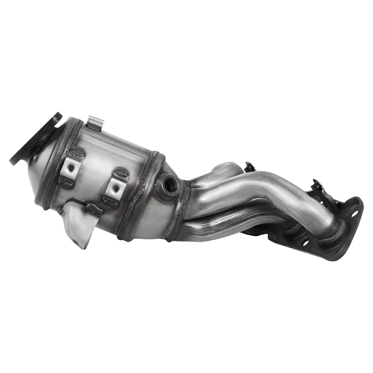 Catalytic Converter, Compatible with Kia Soul Rio/Hyundai Veloster Accent, 1.6L L4, Front, Replacement OE 674-891, 16680, Stainless Steel High Flow Converter, for Exhaust Gas Purification