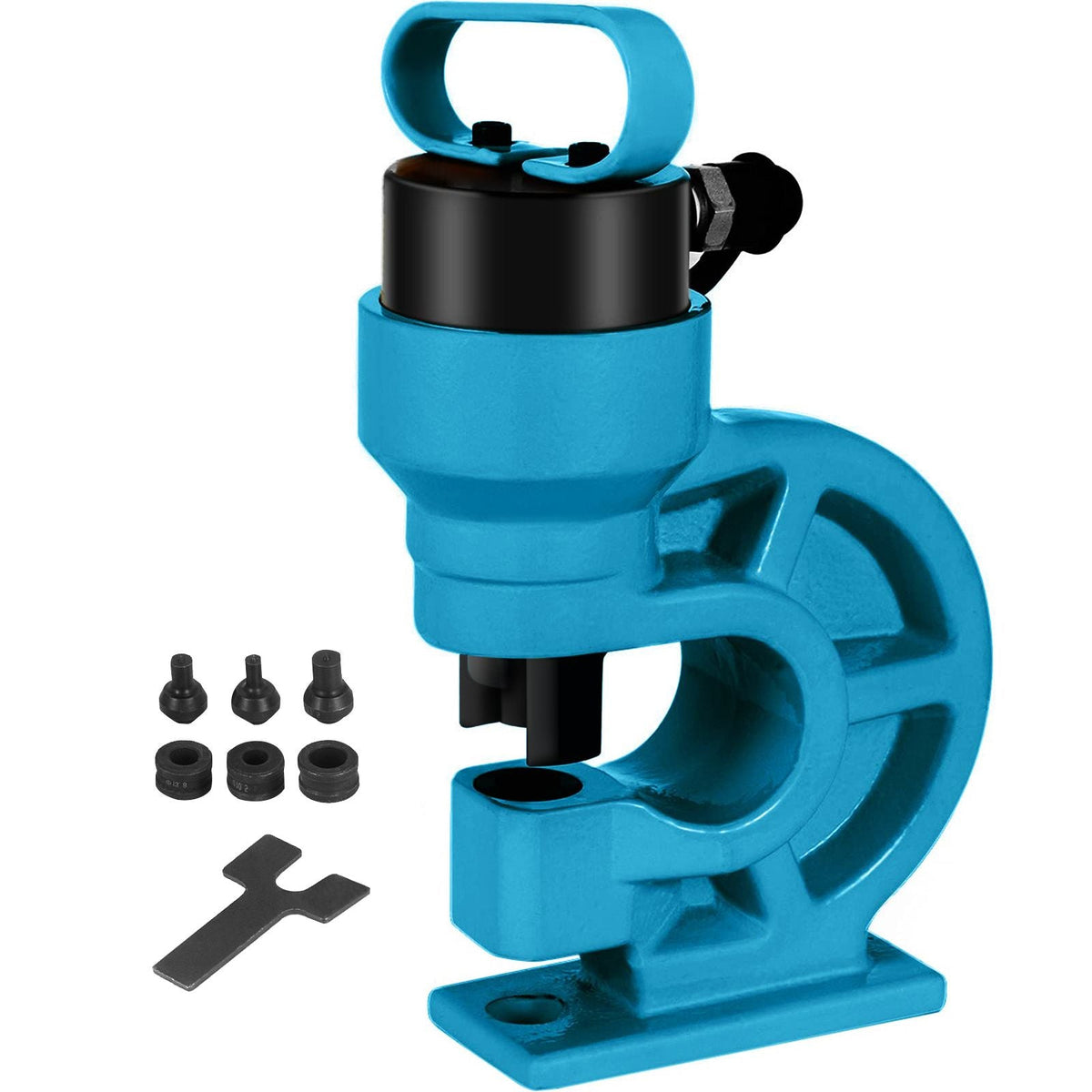 CH-60 Hydraulic Hole Punching Tool 31T Hole Digger Force Puncher Smooth Hole Puncher for Iron Plate Copper Bar Aluminum Stainless Steel