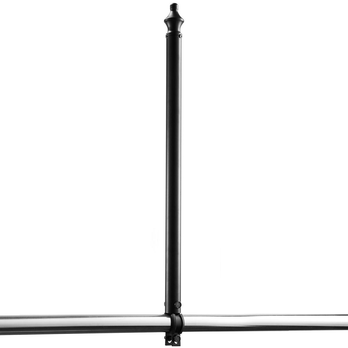 Chain Link Fence Extensions, 9 Packs 27.4" Extension Height, Galvanized Post Extender for 1.3" to 1.5" Top of Fence, U Bracket, Barbed Wire Extend Arm for Privacy, Prevent Dogs Jumping Out