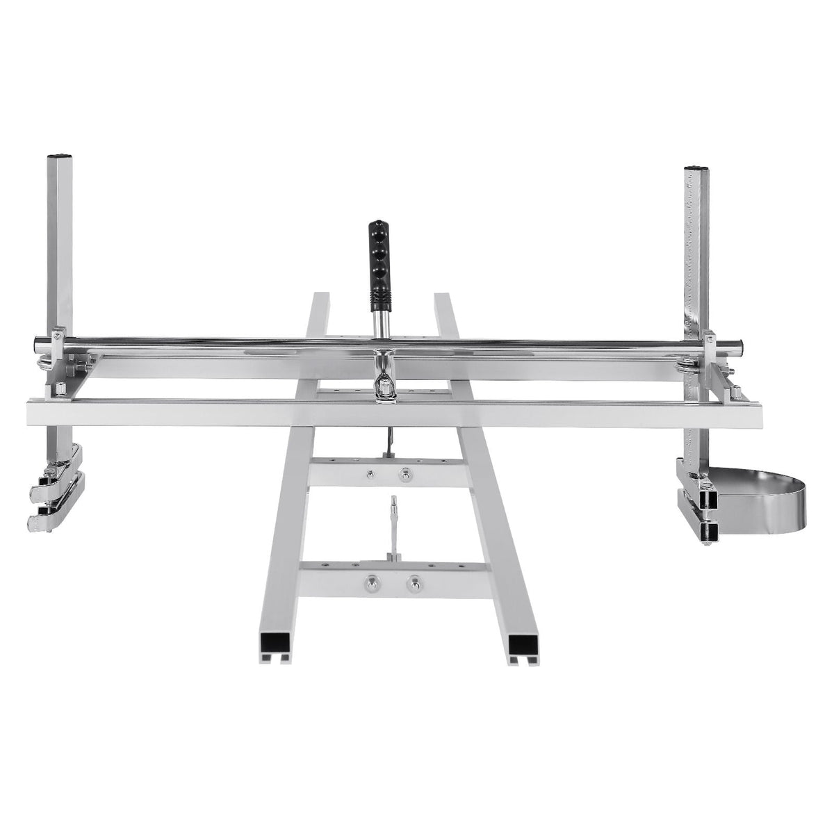Chainsaw Mill and Rail Mill Guide System, Portable Sawmill 14"-36" Guide Bar, 9ft Aluminum Saw Milling Rail Guide with Chainsaw Planking Mill for Woodworkers and Carpenters