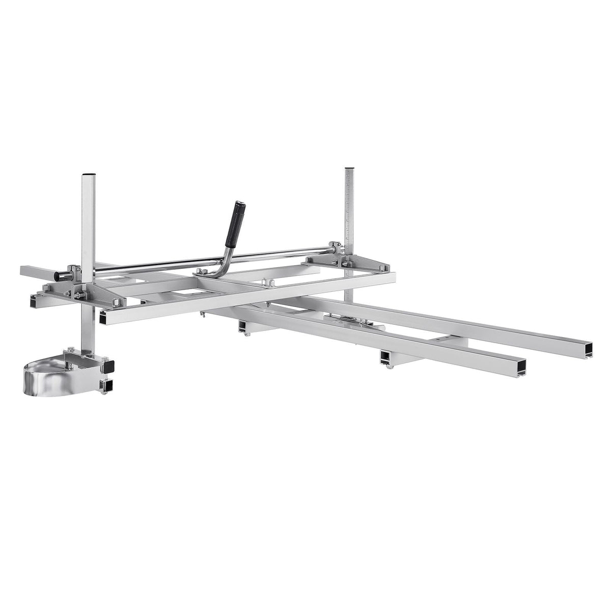 Chainsaw Mill and Rail Mill Guide System, Portable Sawmill 14"-36" Guide Bar, 9ft Aluminum Saw Milling Rail Guide with Chainsaw Planking Mill for Woodworkers and Carpenters
