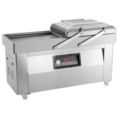 Chamber Vacuum Sealer, 1200W Sealing Power, Vacuum Packing Machine for Wet Foods, Meats, Marinades and More, Compact Size with 23.6 in Sealing Length, Applied in Home Kitchen and Commercial Use