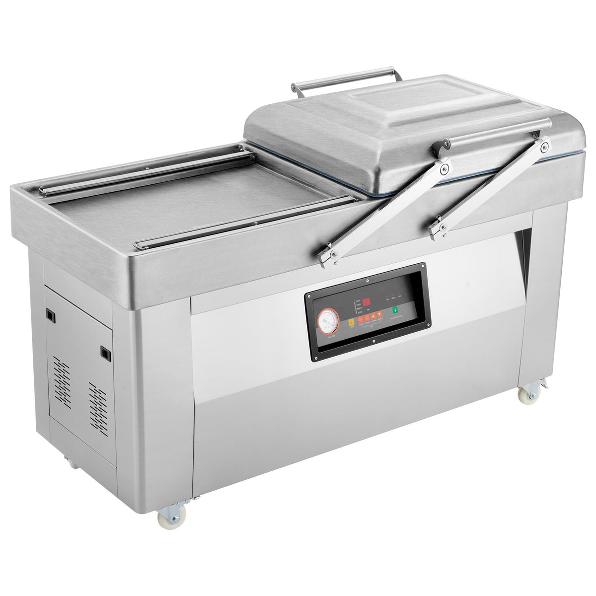 Chamber Vacuum Sealer, 1200W Sealing Power, Vacuum Packing Machine for Wet Foods, Meats, Marinades and More, Compact Size with 23.6 in Sealing Length, Applied in Home Kitchen and Commercial Use