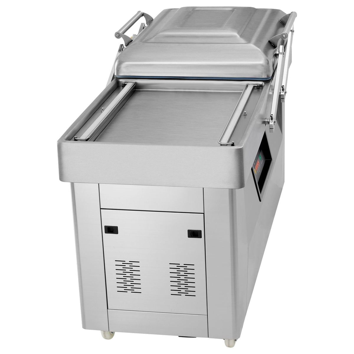 Chamber Vacuum Sealer, 1200W Sealing Power, Vacuum Packing Machine for Wet Foods, Meats, Marinades and More, Compact Size with 23.6 in Sealing Length, Applied in Home Kitchen and Commercial Use