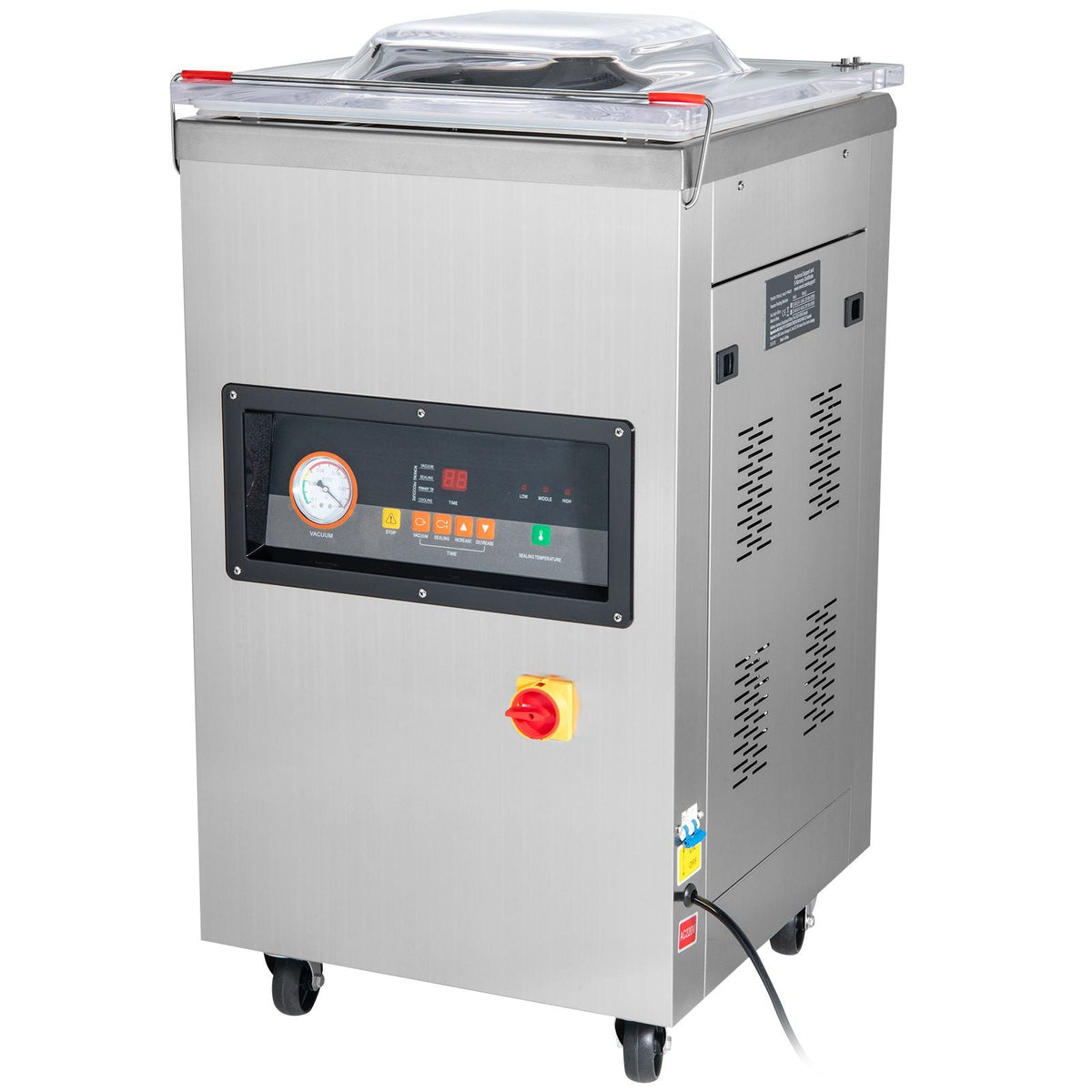 Chamber Vacuum Sealer, 900W Sealing Power, Vacuum Packing Machine for Wet Foods, Meats, Marinades and More, Compact Size with 15.7 in Sealing Length, Applied in Home Kitchen and Commercial Use