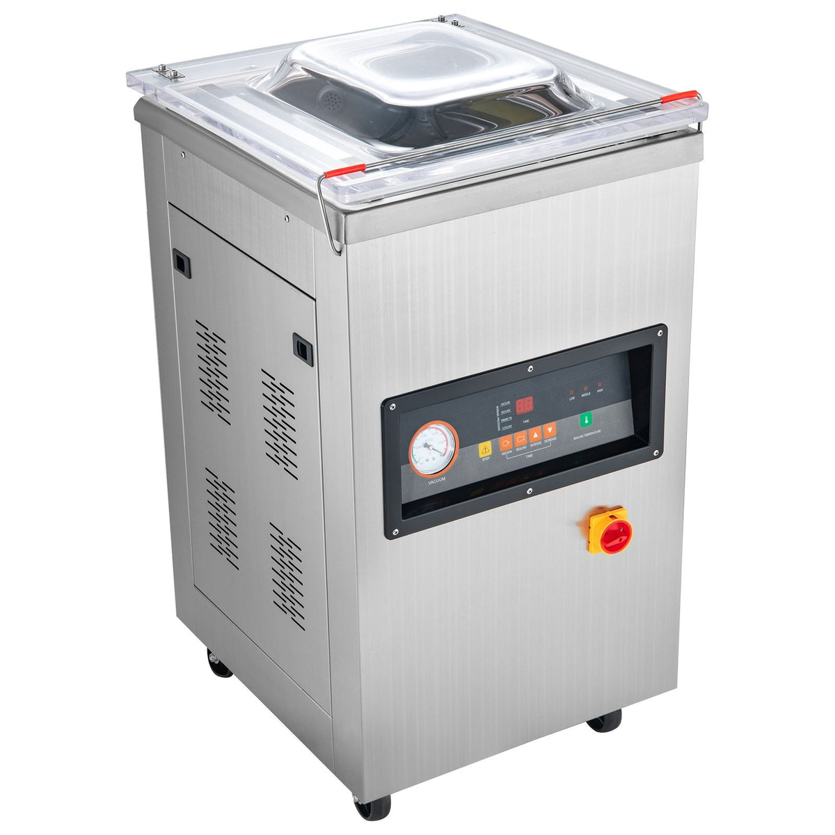 Chamber Vacuum Sealer, 900W Sealing Power, Vacuum Packing Machine for Wet Foods, Meats, Marinades and More, Compact Size with 15.7 in Sealing Length, Applied in Home Kitchen and Commercial Use