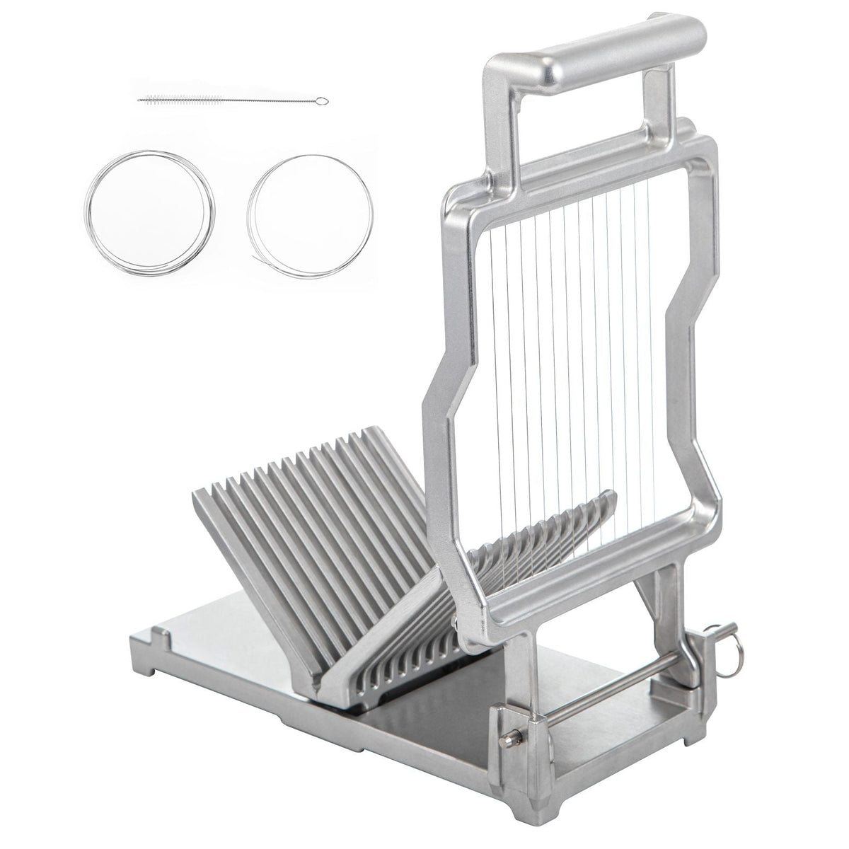 Cheese Cutter With Wire 1 cm & 2 cm Cheeser Butter Cutting Blade Replaceable Cheese Slicer Wire, Aluminum Alloy Commercial Cheese Slicer with 304 Stainless Steel Wire Kitchen Cooking Baking Tool