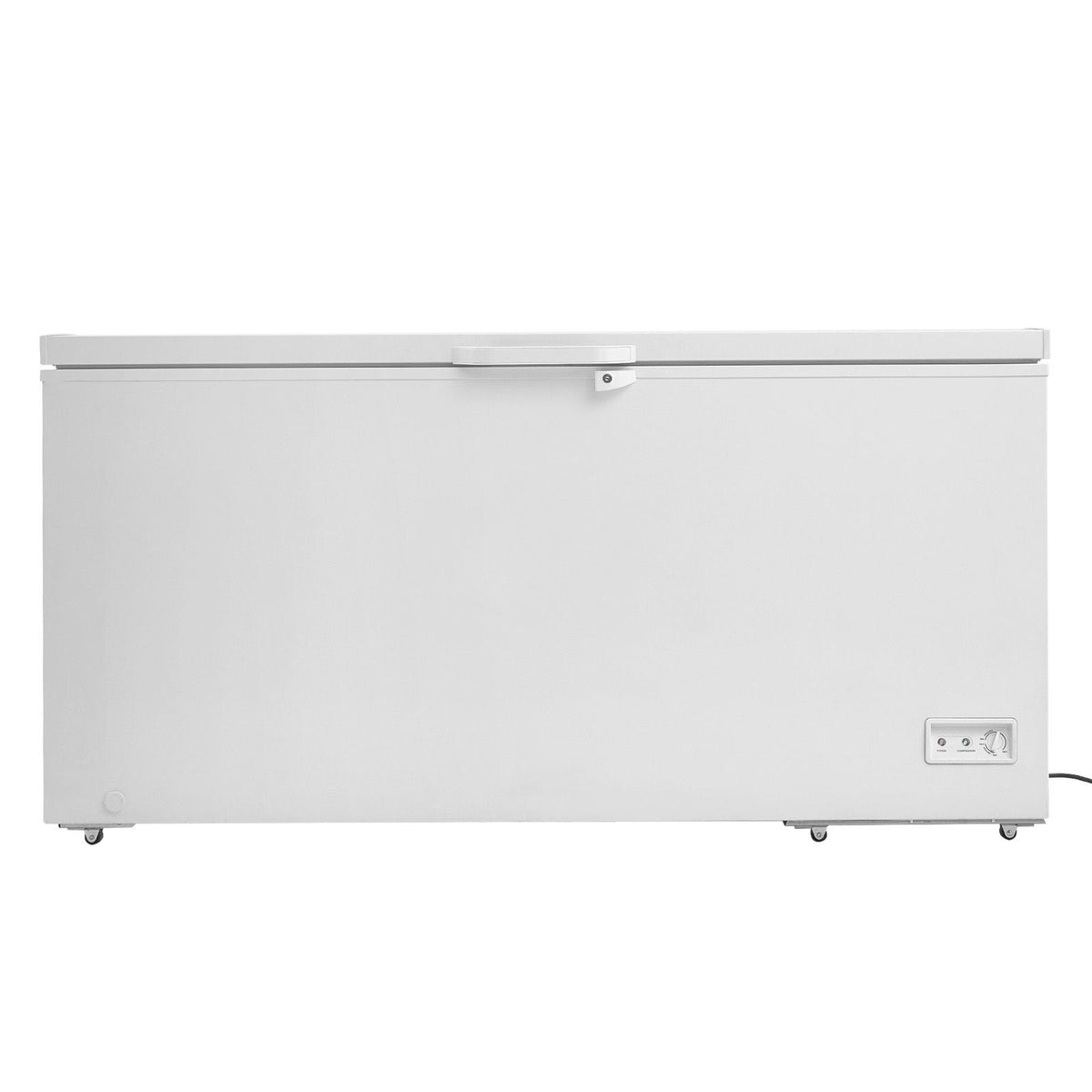 Chest Freezer, 17 Cu.ft Freestanding Top Open Door Commercial Chest Freezers, with 4 Removable Baskets, Locking Lid, Adjustable Temp for -18.4-10.4/32 to 50Fahrenheit, LED Lighting, 6 Wheels