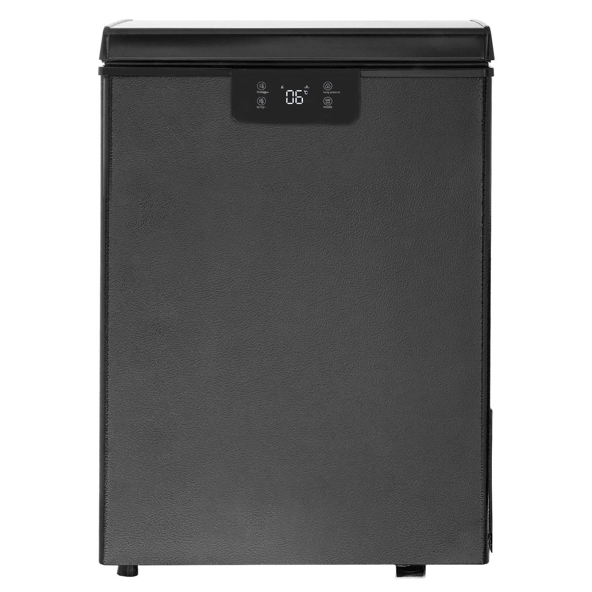Chest Freezer, 2.22 Cu.ft / 63 L Compact Deep Freezer, Free Standing Top Open Door Chest Freezers with 2 Removable Baskets & Adjustable Thermostat, Energy Saving & Low Noise, Black