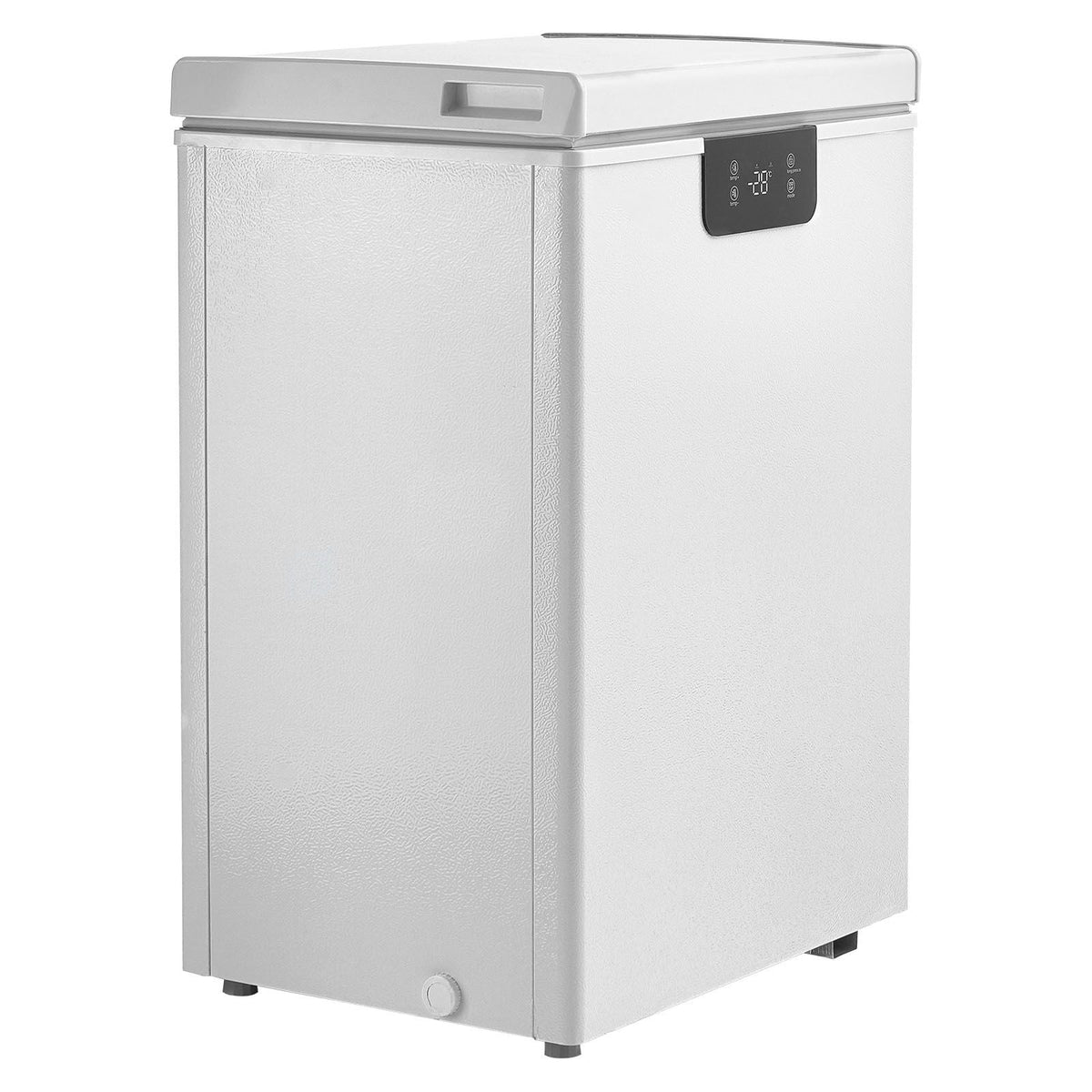 Chest Freezer, 2.22 Cu.ft / 63 L Compact Deep Freezer, Free Standing Top Open Door Chest Freezers with 2 Removable Baskets & Adjustable Thermostat, Energy Saving & Low Noise, White