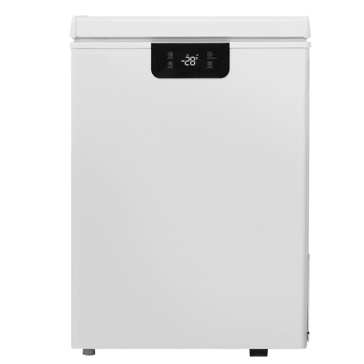 Chest Freezer, 2.22 Cu.ft / 63 L Compact Deep Freezer, Free Standing Top Open Door Chest Freezers with 2 Removable Baskets & Adjustable Thermostat, Energy Saving & Low Noise, White