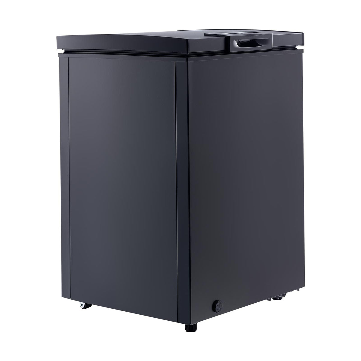 Chest Freezer, 3.3 Cu.ft Compact Deep Freezer, Free Standing Top Open Door Chest Freezers with 2 Removable Baskets & Adjustable Thermostat - Energy Saving, Low Noise & Garage Ready, Black