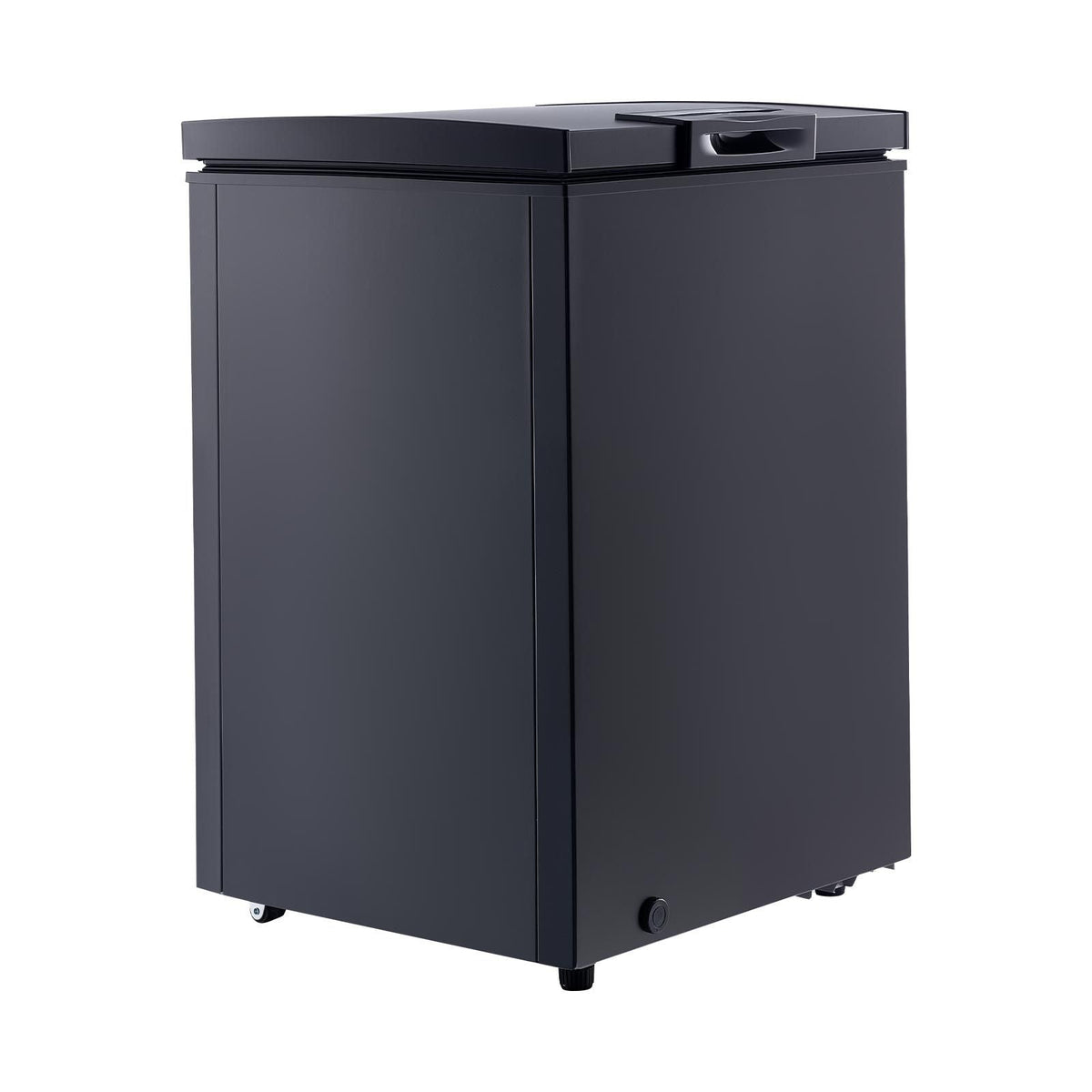 Chest Freezer, 3.3 Cu.ft Compact Deep Freezer, Free Standing Top Open Door Chest Freezers with 2 Removable Baskets & Adjustable Thermostat - Energy Saving, Low Noise & Garage Ready, Black