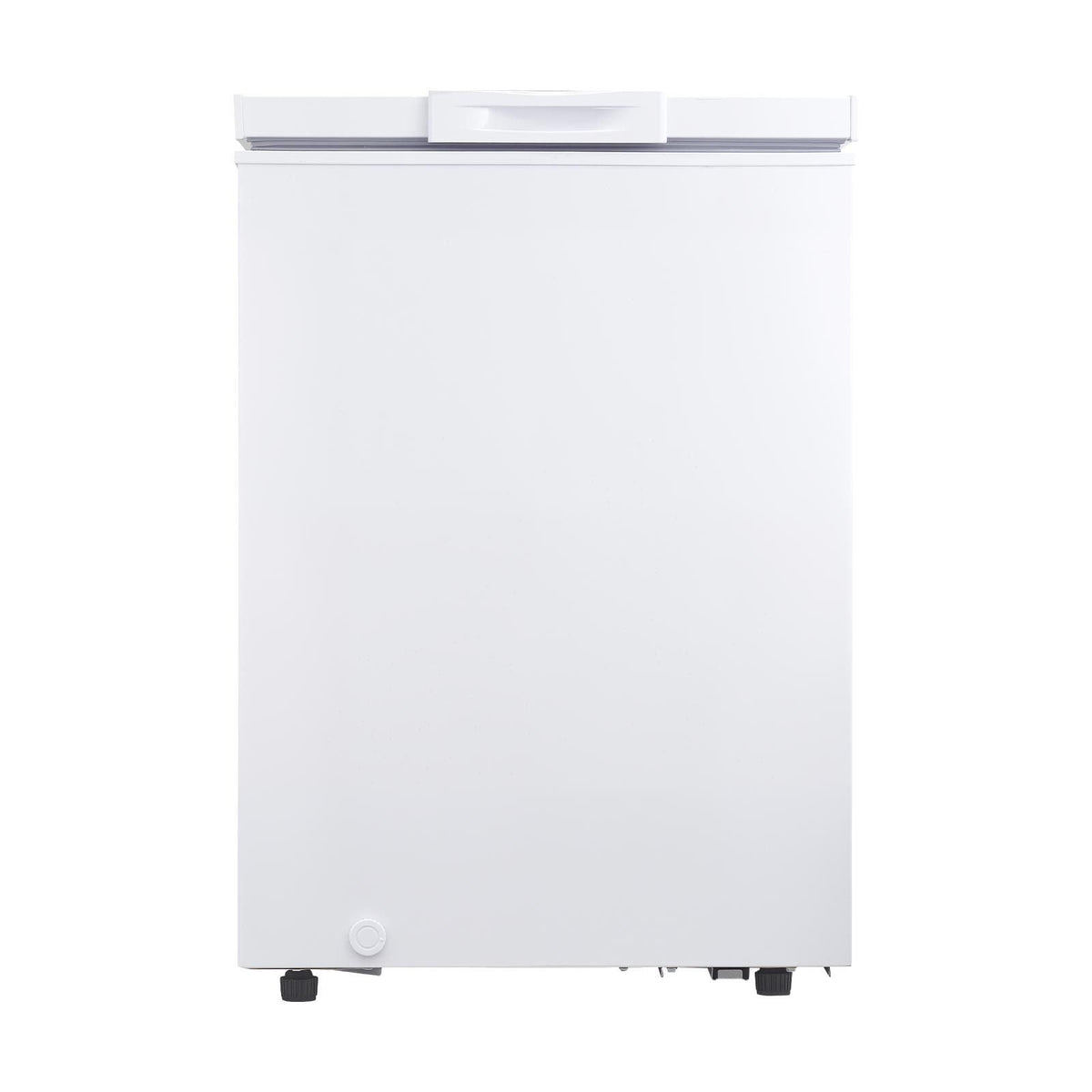 Chest Freezer, 3.3 Cu.ft Compact Deep Freezer, Free Standing Top Open Door Chest Freezers with 2 Removable Baskets & Adjustable Thermostat - Energy Saving, Low Noise & Garage Ready, White