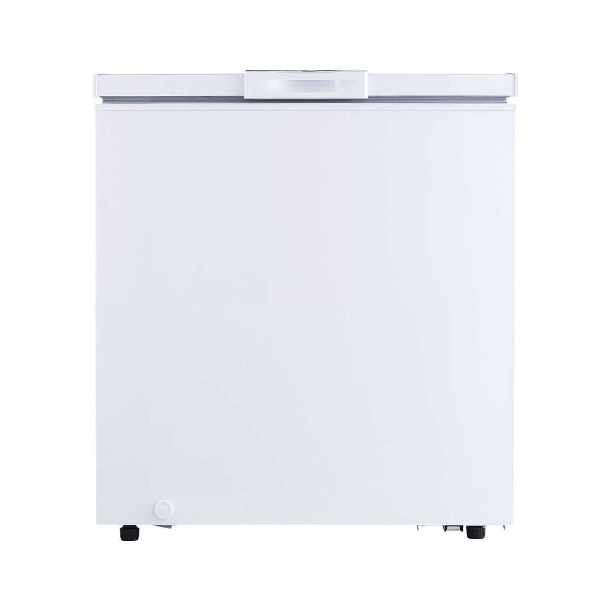Chest Freezer, 5 Cu.ft Compact Deep Freezer, Free Standing Top Open Door Chest Freezers with 2 Removable Baskets & Adjustable Thermostat - Energy Saving, Low Noise & Garage Ready, White