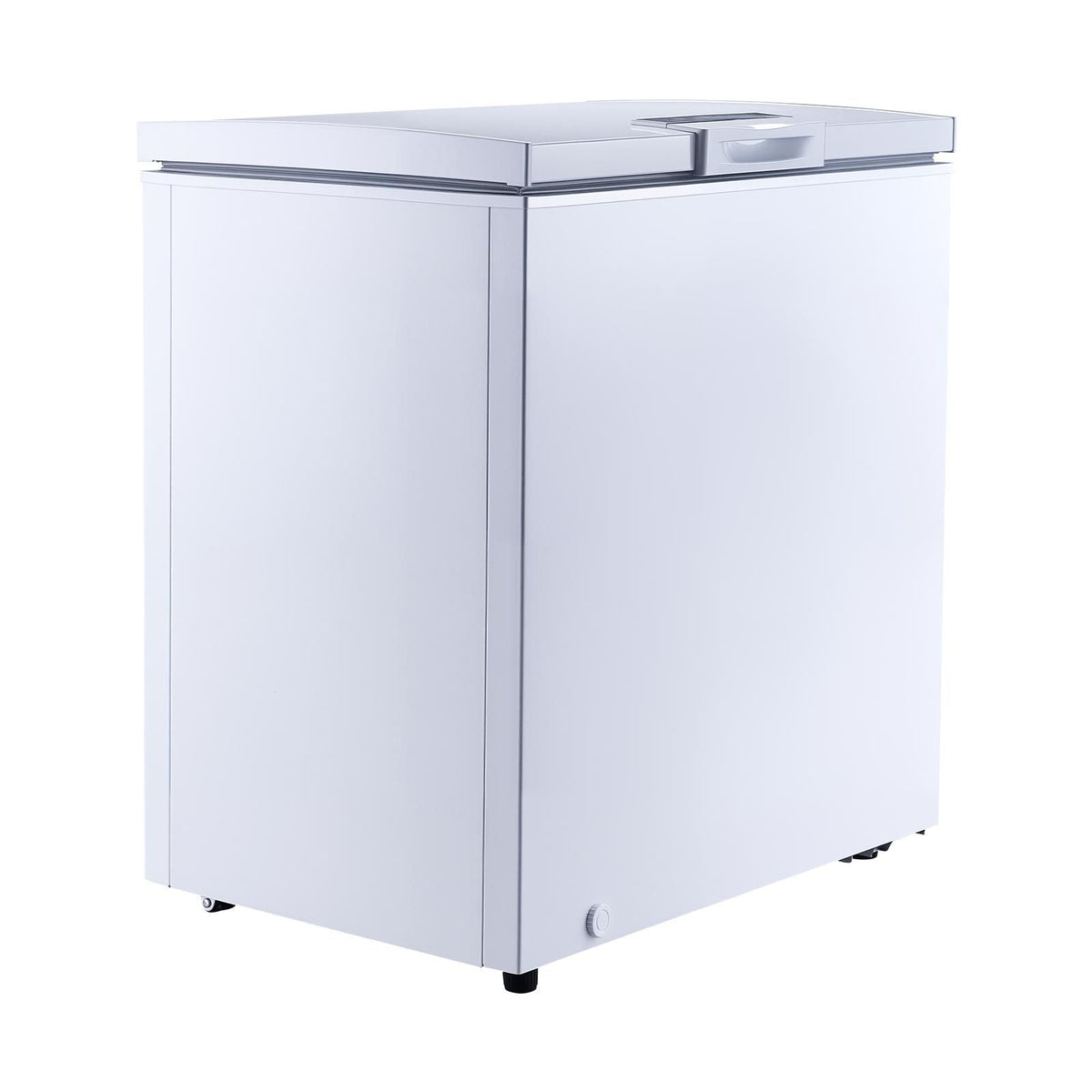 Chest Freezer, 5 Cu.ft Compact Deep Freezer, Free Standing Top Open Door Chest Freezers with 2 Removable Baskets & Adjustable Thermostat - Energy Saving, Low Noise & Garage Ready, White