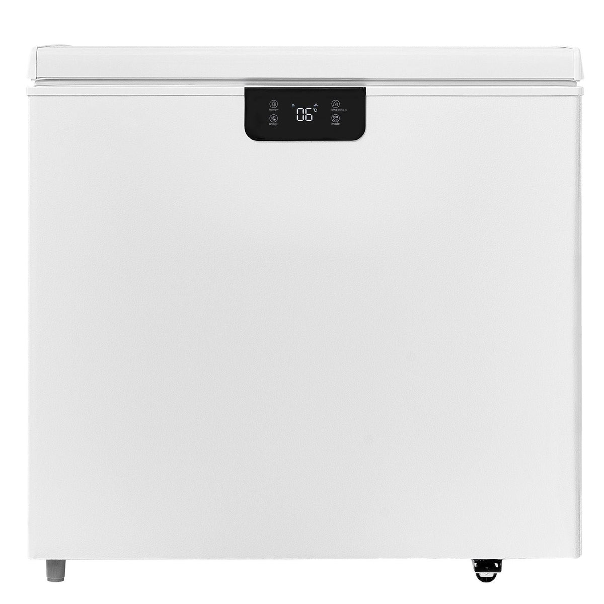 Chest Freezer, 5.4 Cu.ft / 153 L Compact Deep Freezer, Free Standing Top Open Door Compact Freezers with 2 Removable Baskets & Adjustable Thermostat, Energy Saving & Low Noise, White