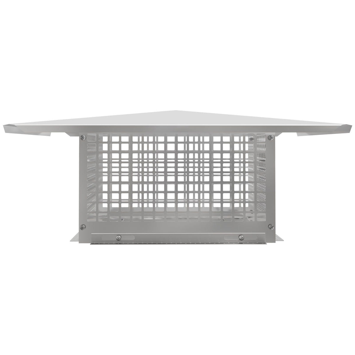 Chimney Cap, 17\" x 21\" Flue Caps, 304 Stainless Steel Fireplace Chimney Cover, Adjustable Metal Spark Arrestor with Bolts Screws, Mesh Chimney Flue Cover for Outside Existing Clay Flue Tile