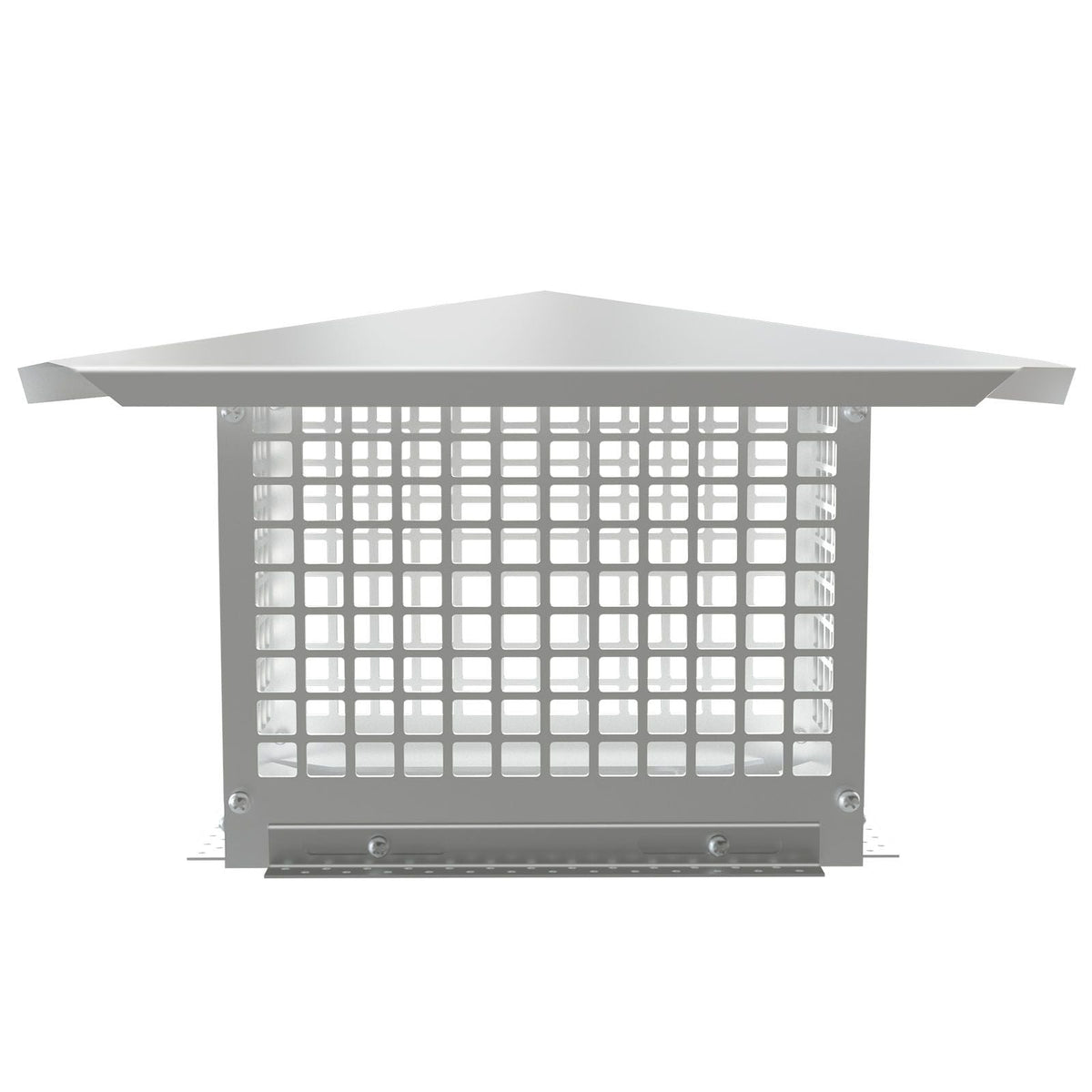 Chimney Cap, 8\" x 13\" Flue Caps, 304 Stainless Steel Fireplace Chimney Cover, Adjustable Metal Spark Arrestor with Bolts Screws, Mesh Chimney Flue Cover for Outside Existing Clay Flue Tile