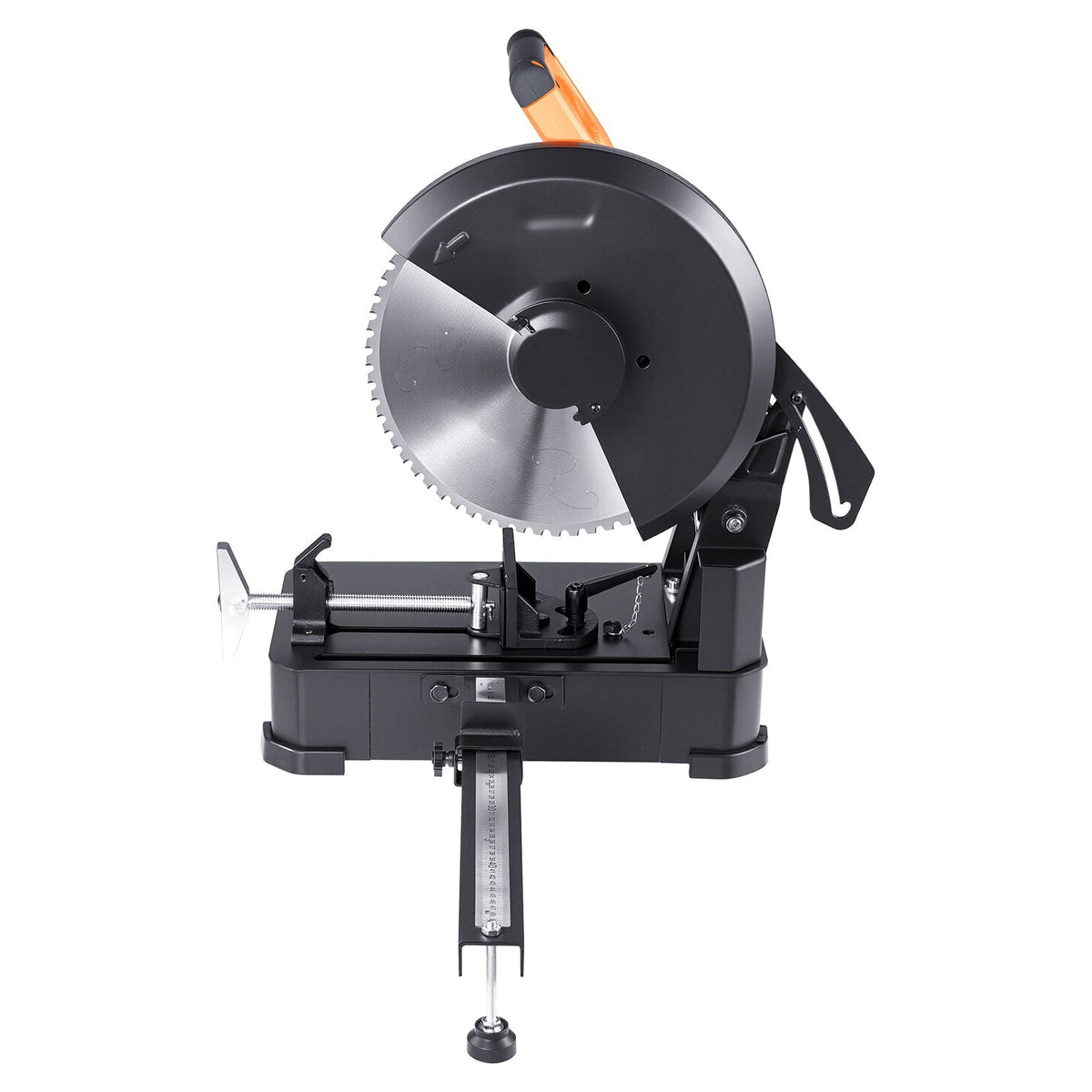 Chop Saw, 14-inch Stainless Steel Cold Cut Blade, 3500 W Powerful Brushless Motor, 750-1200 r/min Adjustable Speed, Metal Cutting Chop Saw for Metal Square and Flat Tubes, Steels (240V/60HZ)
