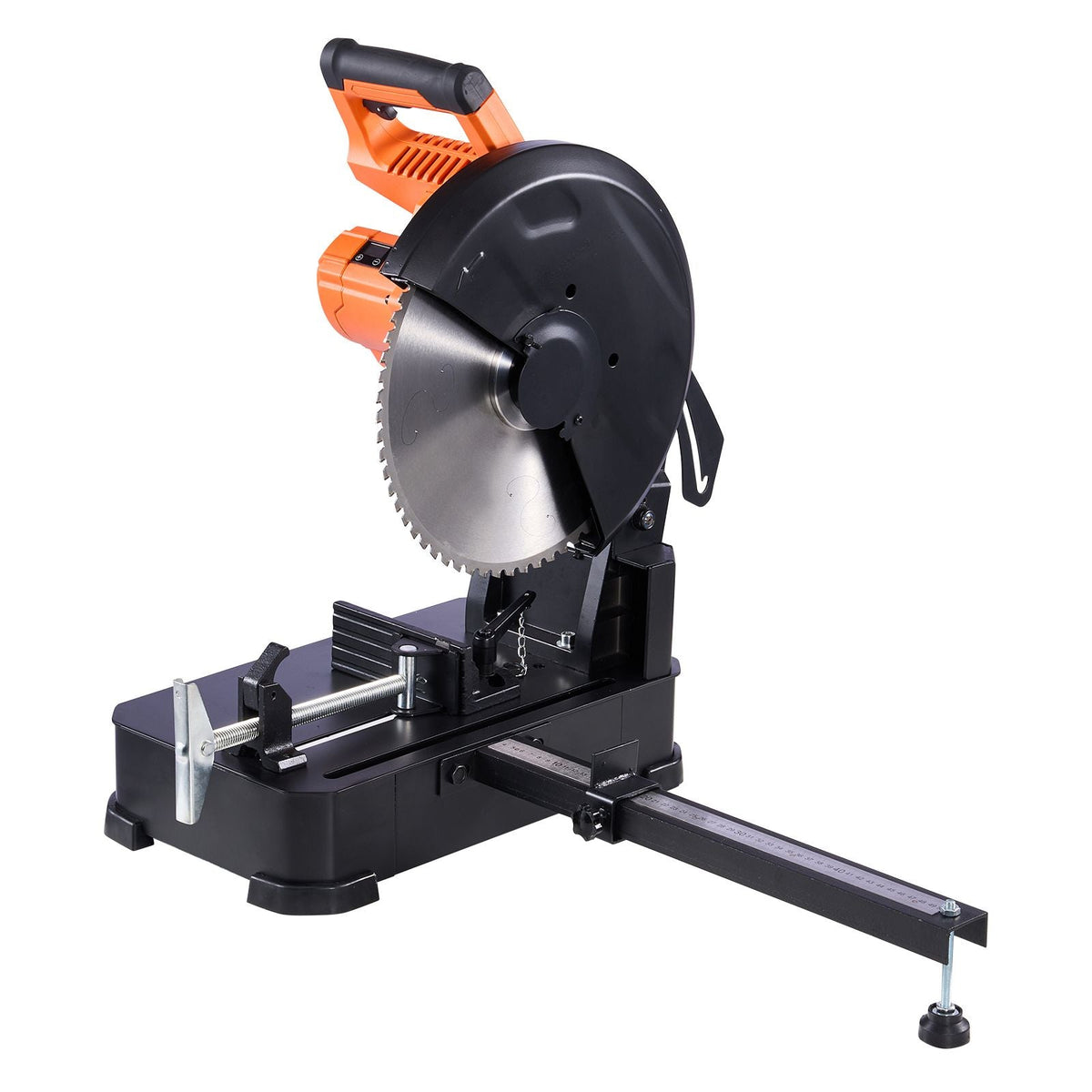 Chop Saw, 14-inch Stainless Steel Cold Cut Blade, 3500 W Powerful Brushless Motor, 750-1200 r/min Adjustable Speed, Metal Cutting Chop Saw for Metal Square and Flat Tubes, Steels (240V/60HZ)