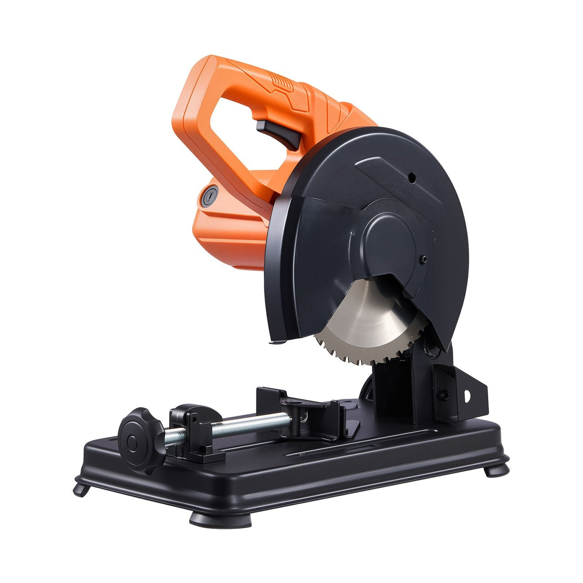 Chop Saw, 7-1/4 in Stainless Steel Cold Cut Blade, 1200 W Motor, 4000 r/min Speed, 0-45° Adjustable Cutting Angle, Metal Cutting Chop Saw for Metal Square and Flat Tubes, I-Shaped Steels
