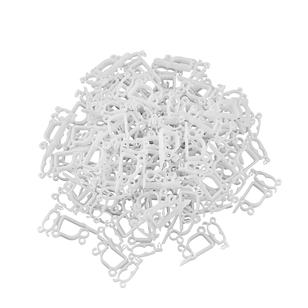 Christmas Light Clips, 200 Pack, Weatherproof Holiday Outdoor Lighting Hanging Hooks, Mount to Shingles & Gutters, for C3, C4, Mini, Outside String Lights, Christmas Decoration, No Tool Required