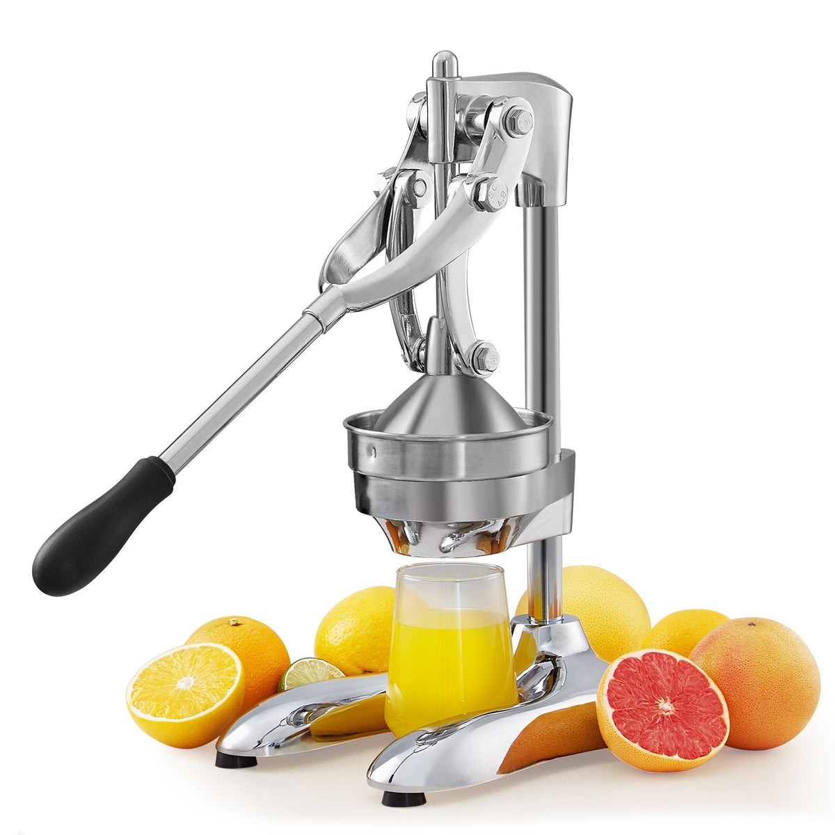 Citrus Juice Press, Hand Press Orange Juicer Press, Commercial Grade Manual Citrus Juicer Lemon Squeezer, Easy-to-Clean Fruit Press Juicer for Lemon Pomegranate Orange Juice