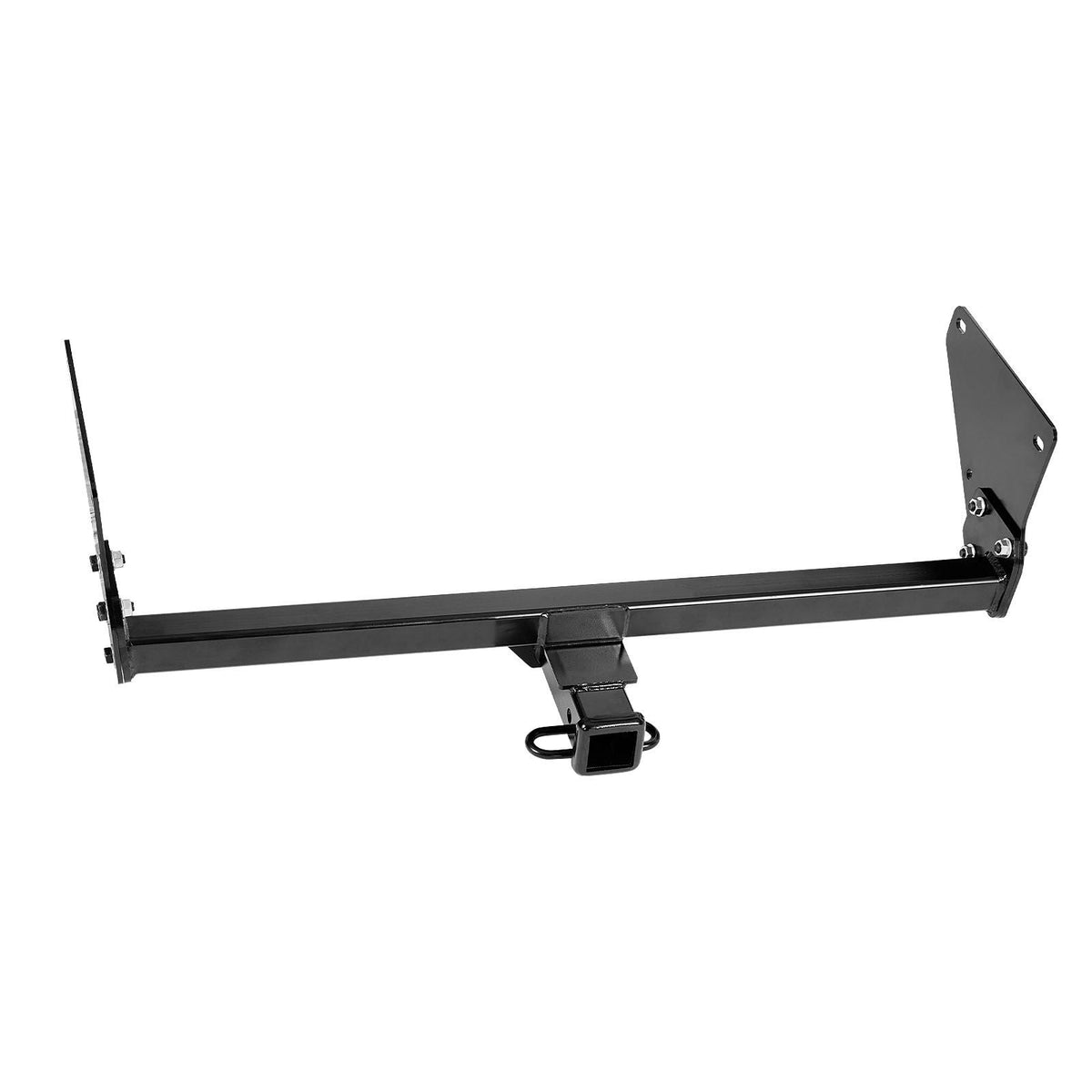 Class 3 Trailer Hitch, 2-Inch Receiver, 6000 lbs, Q345B Steel Tube Frame, Compatible with 2020-2024 Toyota RAV4, Multi-Fit Hitch to Receive Ball Mount, Cargo Carrier, Bike Rack, Tow Hook, Black