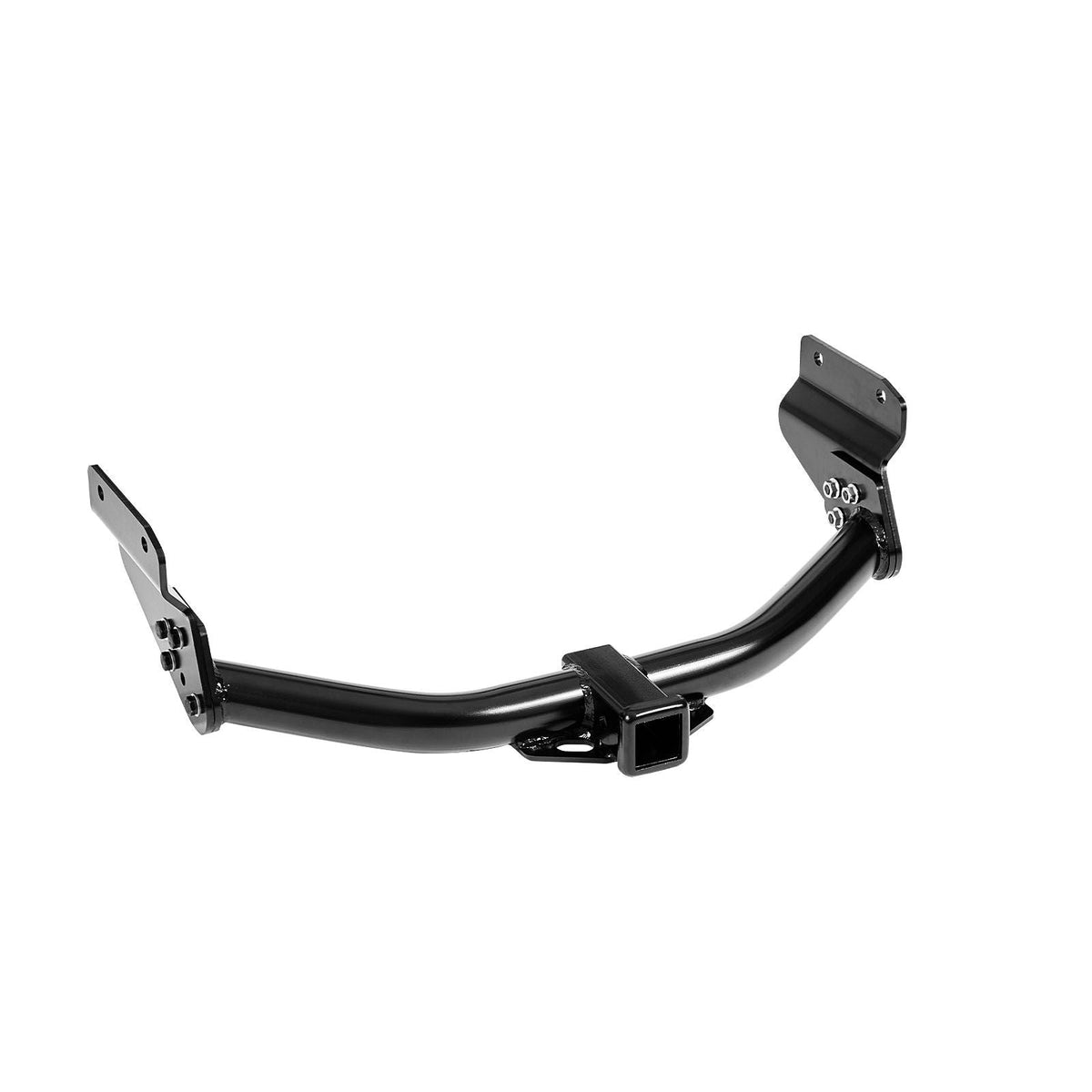 Class 3 Trailer Hitch, 2-Inch Receiver, Compatible with 2011-2021 Jeep Grand Cherokee, Q345B Steel Tube Frame, Multi-Fit Hitch to Receive Ball Mount, Cargo Carrier, Bike Rack, Tow Hook, Black