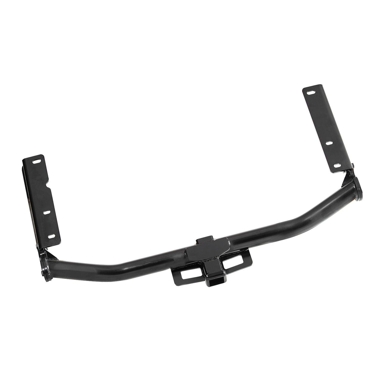 Class 3 Trailer Hitch, 2-Inch Receiver, Compatible with 2014-2019 Toyota Highlander, Q345B Steel Tube Frame, Multi-Fit Hitch to Receive Ball Mount, Cargo Carrier, Bike Rack, and Tow Hook, Black