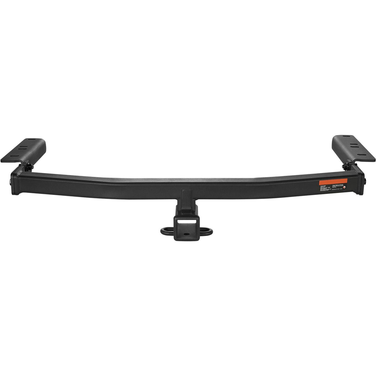 Class 3 Trailer Hitch, 2-Inch Receiver, Q455B Steel Tube Frame, Compatible with 2020-2023 Toyota Highlander, Multi-Fit Hitch to Receive Ball Mount, Cargo Carrier, Bike Rack, and Tow Hook, Black