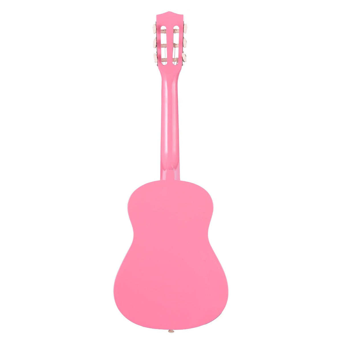 Classical Guitar, 30 Inch, Wood Classical Guitar Starter Kit for Beginners, with Nylon Strings, Gig Bag, Strap, Tuner, Extra Strings, Picks, Capo, Basswood, for Kids Girls Boys Students, Pink