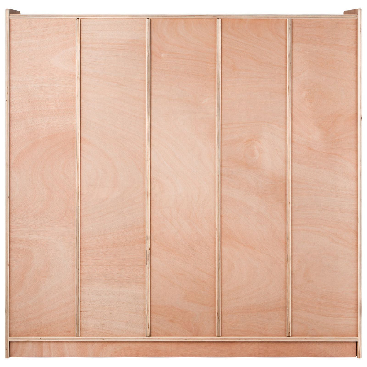 Classroom Storage Cabinet Plywood 8-Section Preschool Storage Shelves 36 Inch High Classroom Cabinet Storage with Casters