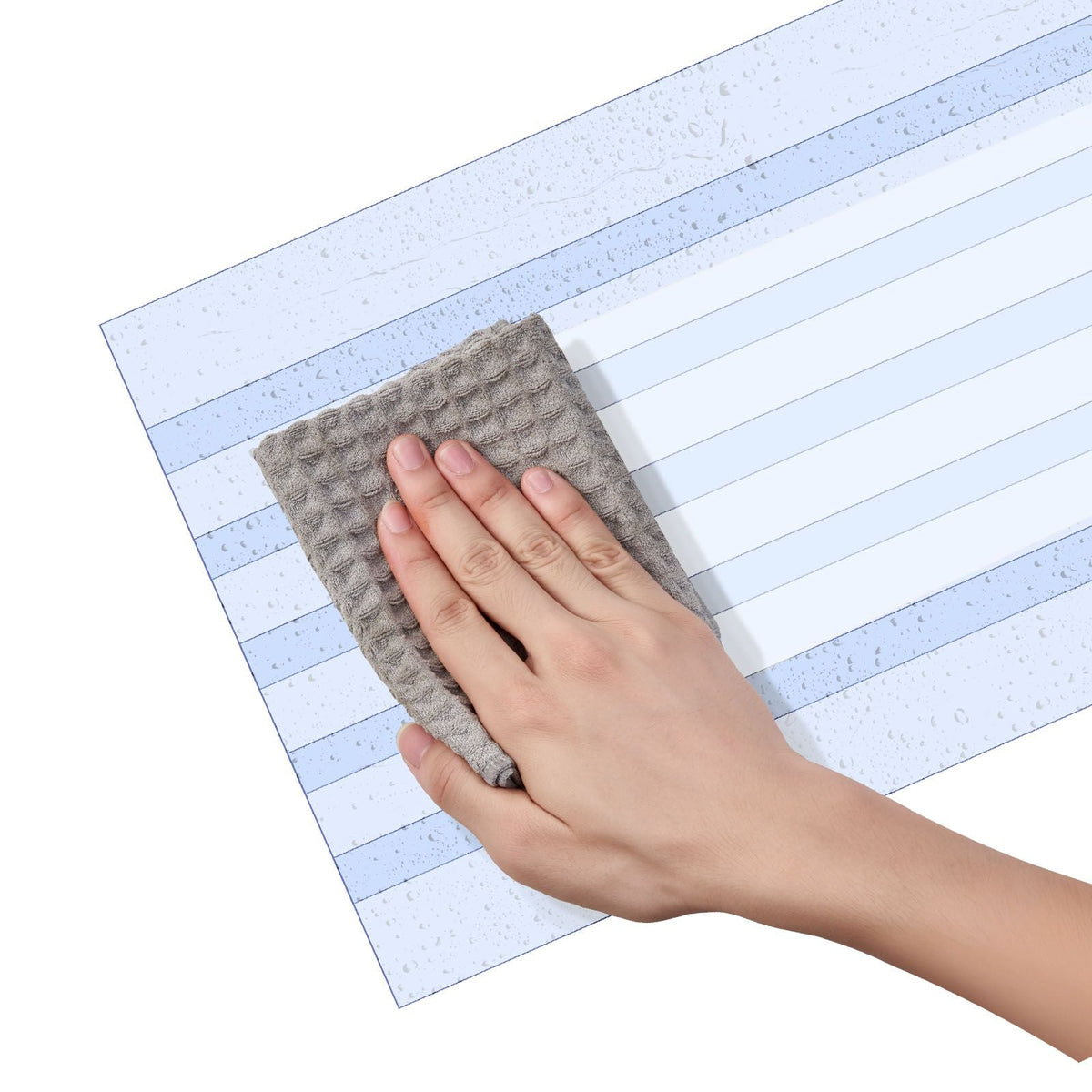 Clear PVC Strip Curtain, 101 ft Length x 12 in Width, Thermal Insulating Plastic Door Strip Bulk Roll, Walk in Freezer Cooler Curtain Strips for Doorways of Supermarket, Garage, Warehouse