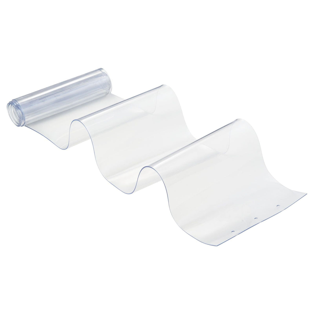 Clear PVC Strip Curtain, 96 in Height x 60 in Width x 0.08 in Thickness, 10 PCS Walk in Freezer Cooler Curtain Strips, Smooth Waterproof Plastic Door Strips for Warehouse, Freezer, Garage Doors